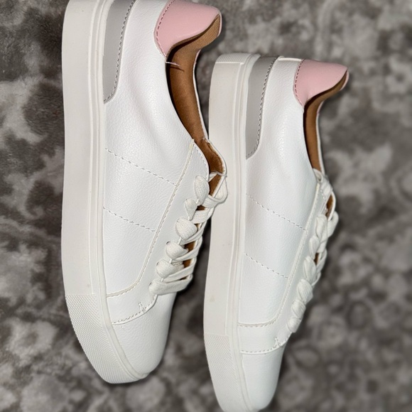 Dolce Vita Shoes - Dolce Vita White and Pink Sneakers